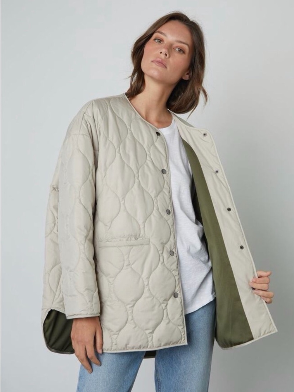 Velvet Paityn Jacket - XS - Stone
